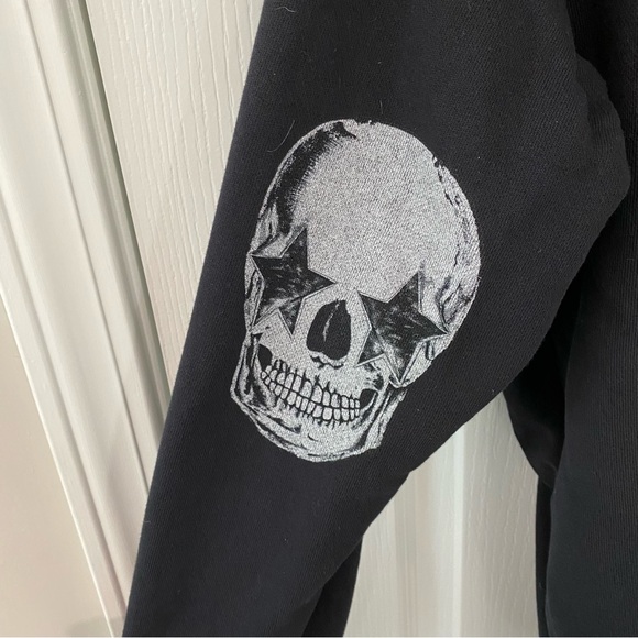 Lauren Moshi CORBIN STAR EYE SKULL Hoodie - Picture 6 of 13